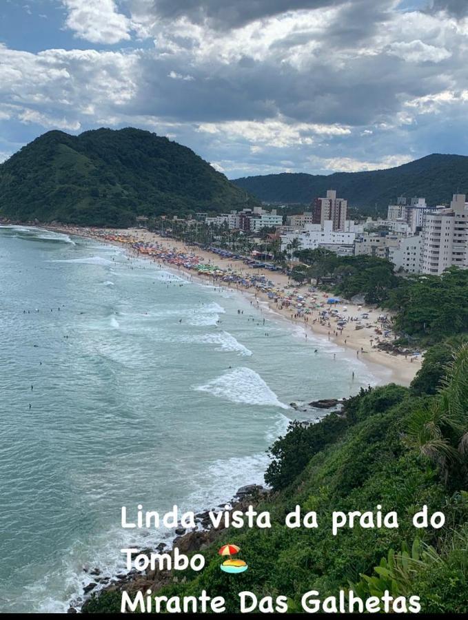 Apto 1 Suite A 30 Mts. Da Praia Do Tombo - Гуаружа Екстер'єр фото